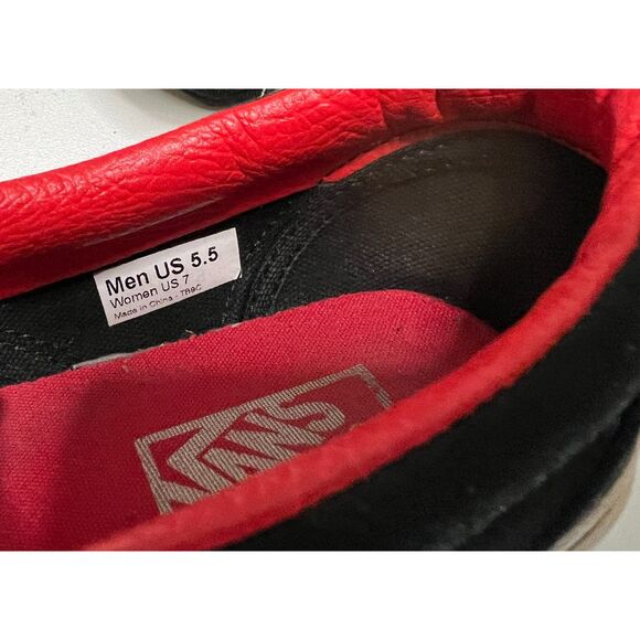 Vans black and white polka dot Hello Kitty classic slip-ons. Size 5.5(M); 7(W). - Picture 8 of 8